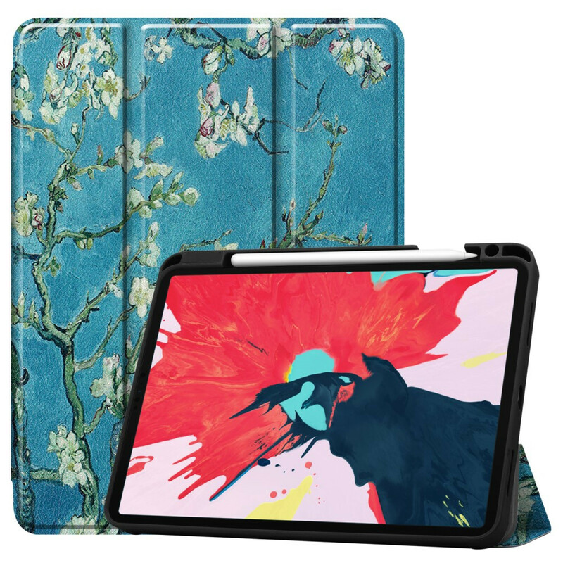 Capa inteligente iPad Pro 11" (2020) Ramos floridos