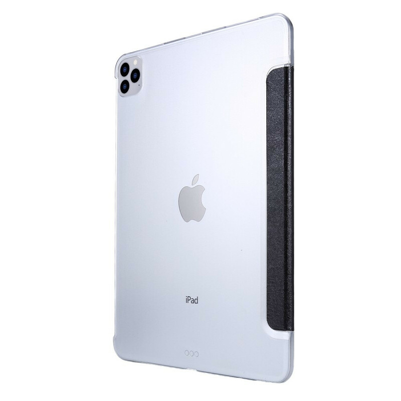 Capa inteligente iPad 11" (2020) Textura em pele de seda