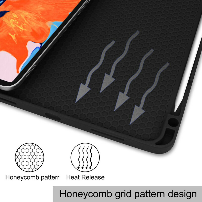 Capa inteligente iPad Pro 12.9" (2020) Calças de ganga com textura
