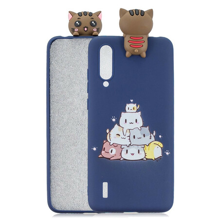 Xiaomi Mi A3 Capa 3D Gatos
