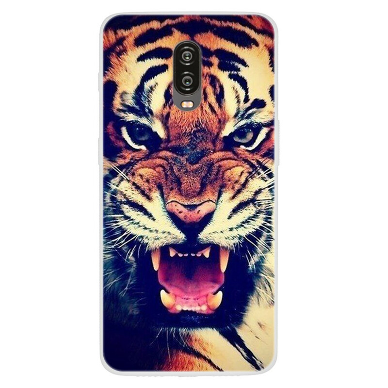 Capa OnePlus 6T Face de Tigre