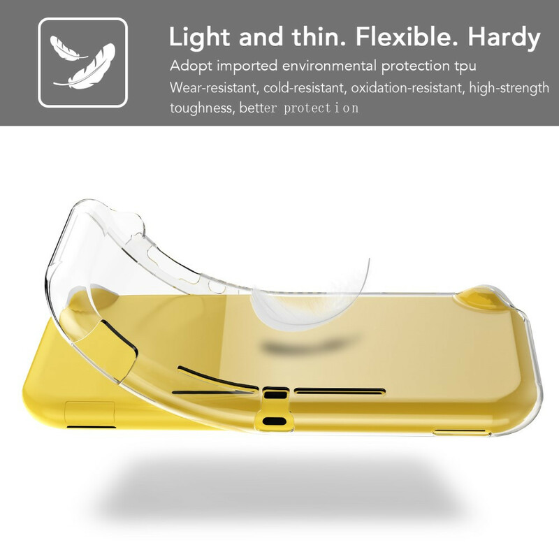 Capa de Cristal de Silicone Switch Lite da Nintendo Capa de Cristal de Silicone Switch Lite da Nintendo