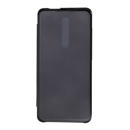 Tampa Flip Cover Xiaomi Mi 9T / Mi 9T Pro Mirror e Efeito Couro
