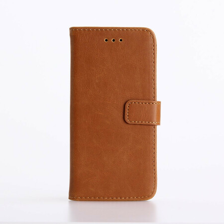 Capa para iPhone SE 2 / 8 / 7 Efeito Couro Retro