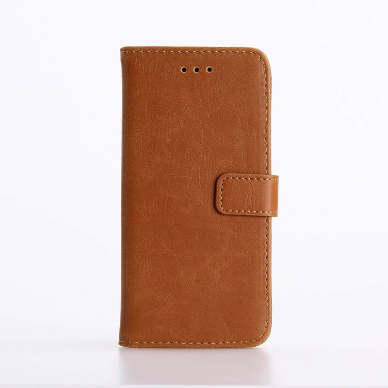 Capa para iPhone SE 2 / 8 / 7 Efeito Couro Retro