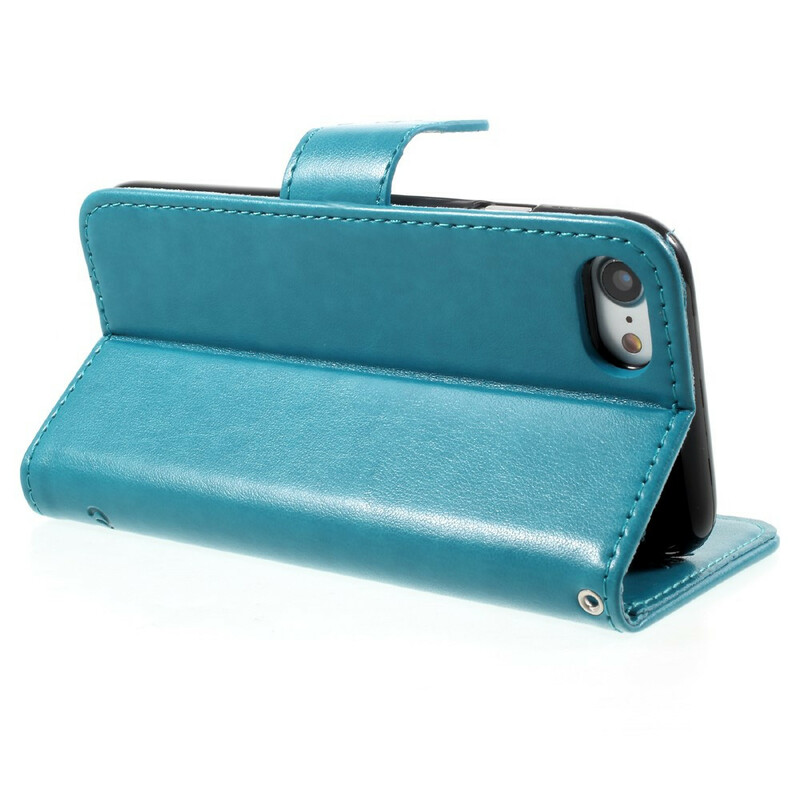 iPhone SE 2 / 8 / 7 Capa de cinta floral