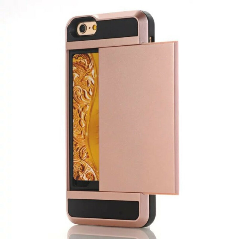 Capa de cartão deslizante para iPhone SE 2 / 8 / 7