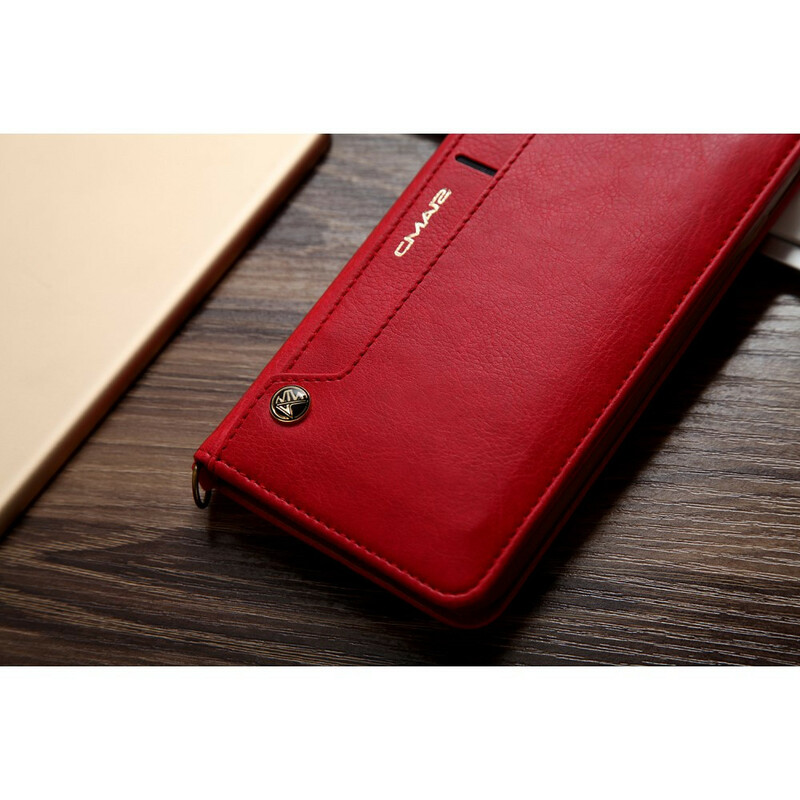 Tampa Flip Cover iPhone SE 2 / 8 / 7 Efeito Couro Multi-Card CMAI2
