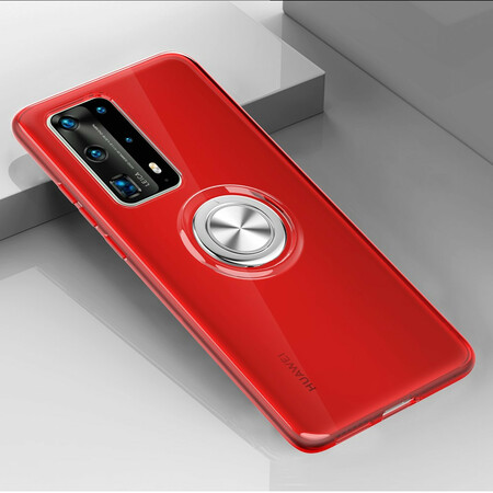 Capa metálica Huawei P40 Clear Single Ring Metal