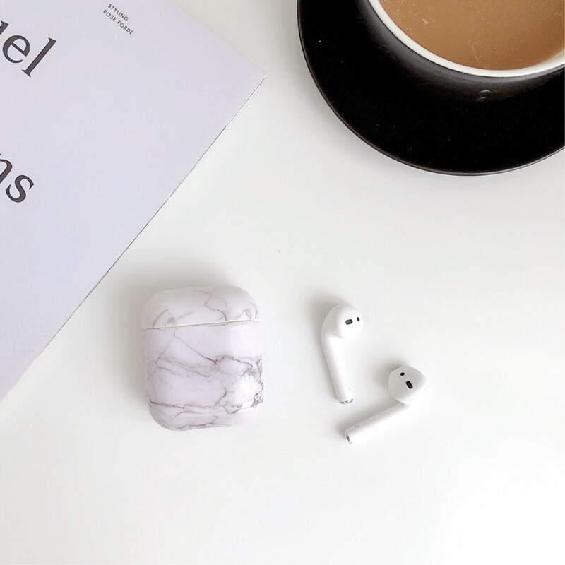 Estilo Marble Silicone Airpods Case