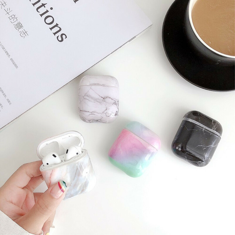 Estilo Marble Silicone Airpods Case