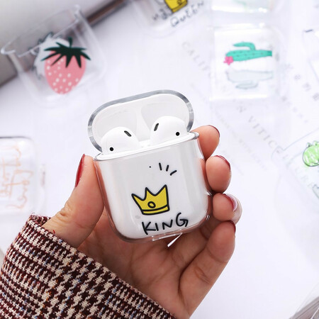Capa AirPods King ou Queen