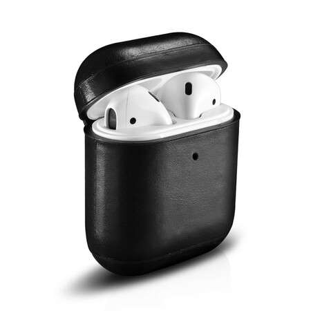 AirPods Capa genuíno em pele ICARER