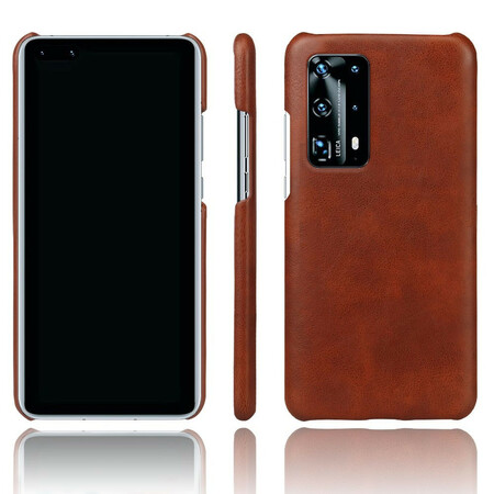 Capa de couro Huawei P40 KSQ