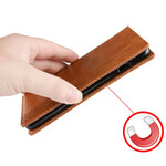 Capa Flip Xiaomi Redmi Note 9S Efeito Couro Vintage Efeito Estilo Capa Flip Xiaomi Redmi Note 9S Efeito Couro Vintage Efeito Estilo