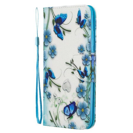 Honor 20 Lite / Honor 20e Capa de cinta borboleta