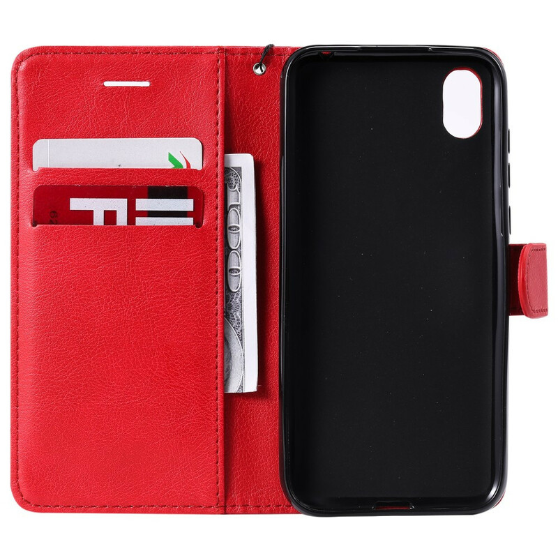 Capa Huawei Y5 2019 / Cordão de efeito de couro Honor 8S Capa Huawei Y5 2019 / Cordão de efeito de couro Honor 8S
