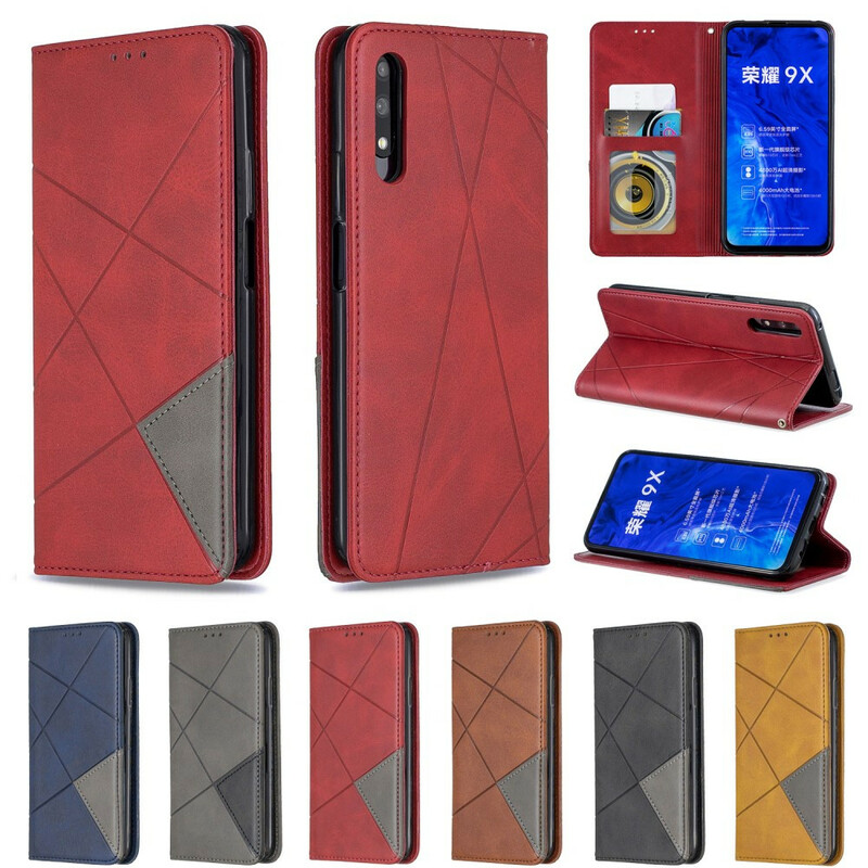 Honor 9X Pro Max Capa Flip estilo Artista