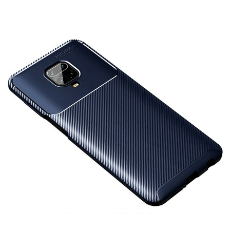 Xiaomi Redmi Note 9 Pro Case Textura Flexível de Fibra de Carbono