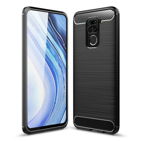 Xiaomi Redmi Note 9 Capa de fibra de carbono escovada