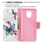 Xiaomi Redmi Note 9S / Nota 9 Pro Case Incrível Borboletas Xiaomi Redmi Note 9S / Nota 9 Pro Case Incrível Borboletas