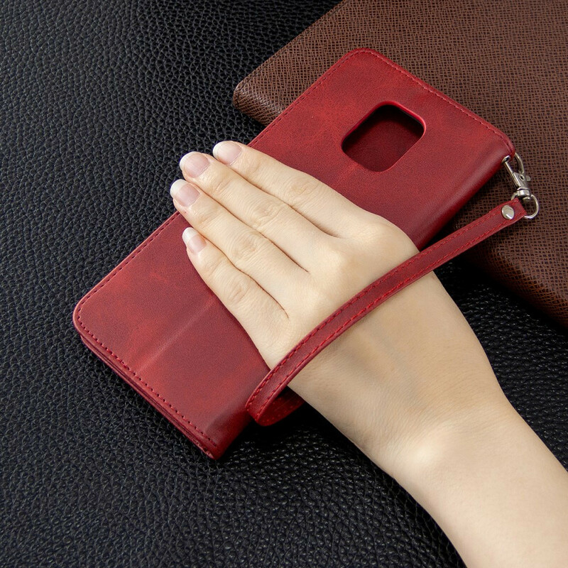 Xiaomi Redmi Note 9S / Redmi Note 9 Pro Capa de CordÃ£o de Couro