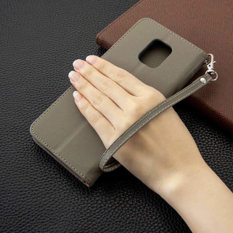 Case Xiaomi Redmi Note 9 / Nota 9S / Nota 9 Pro Leather Effect Lychee