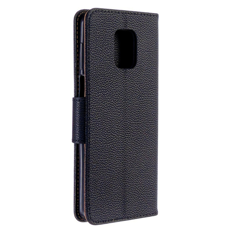 Case Xiaomi Redmi Note 9 / Nota 9S / Nota 9 Pro Leather Effect Lychee