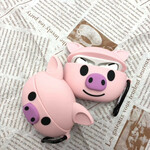 AirPods Pro Cartoon Series Case com Anel