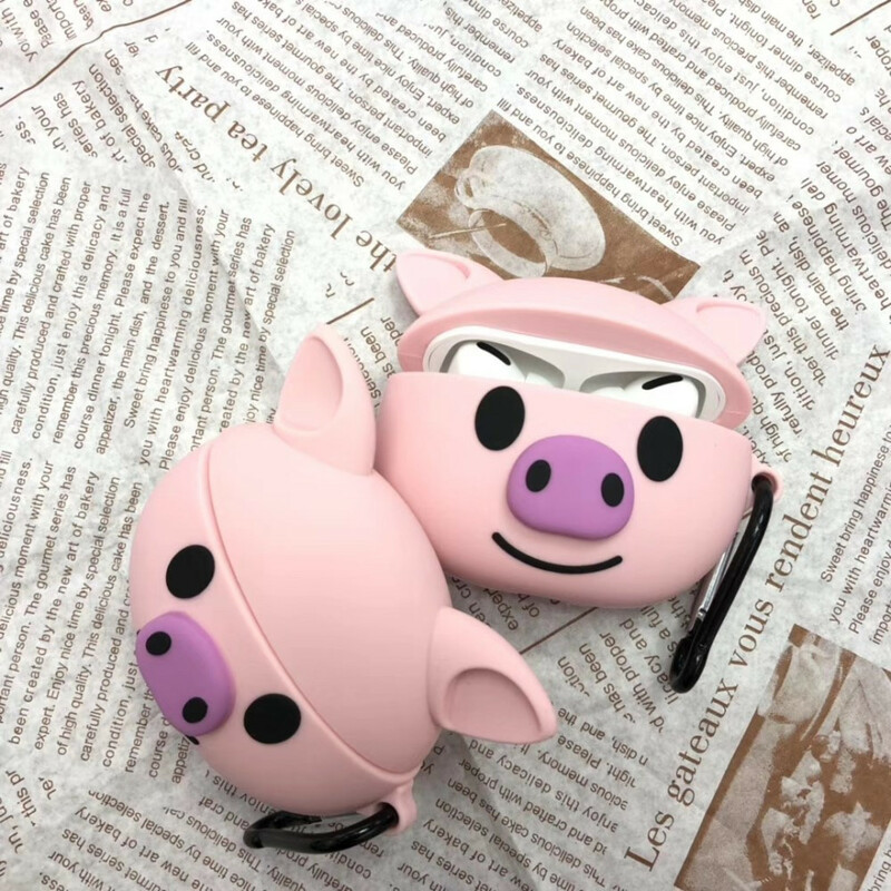 AirPods Pro Cartoon Series Case com Anel