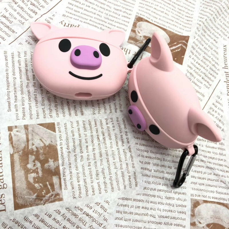 AirPods Pro Cartoon Series Case com Anel