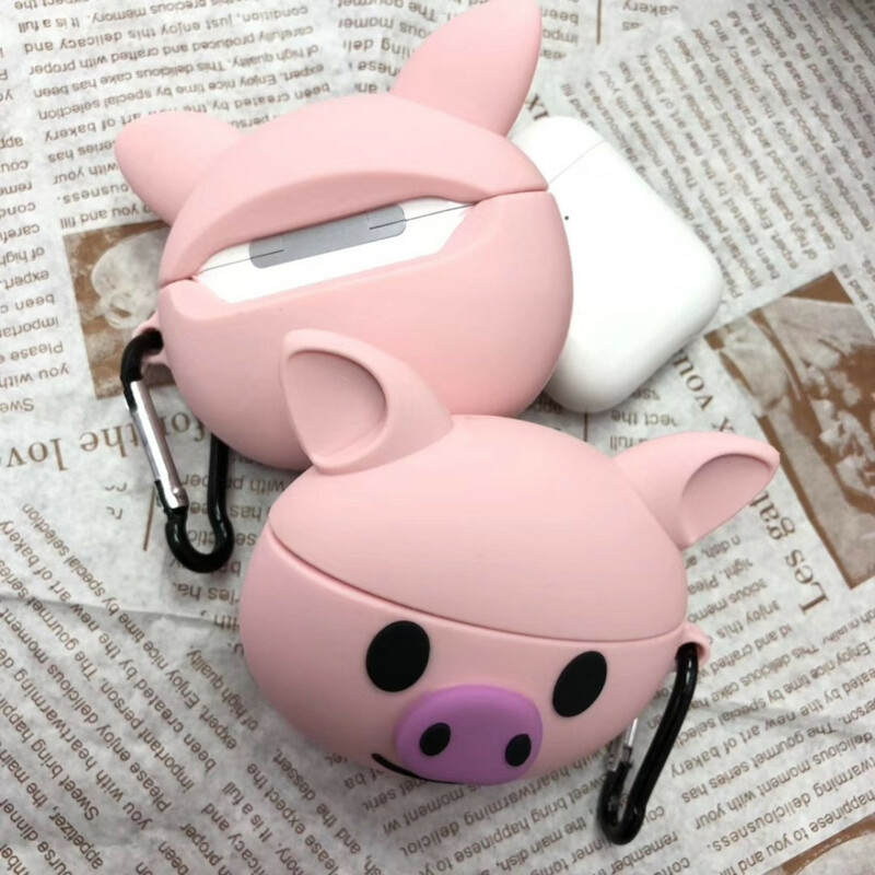 AirPods Pro Cartoon Series Case com Anel