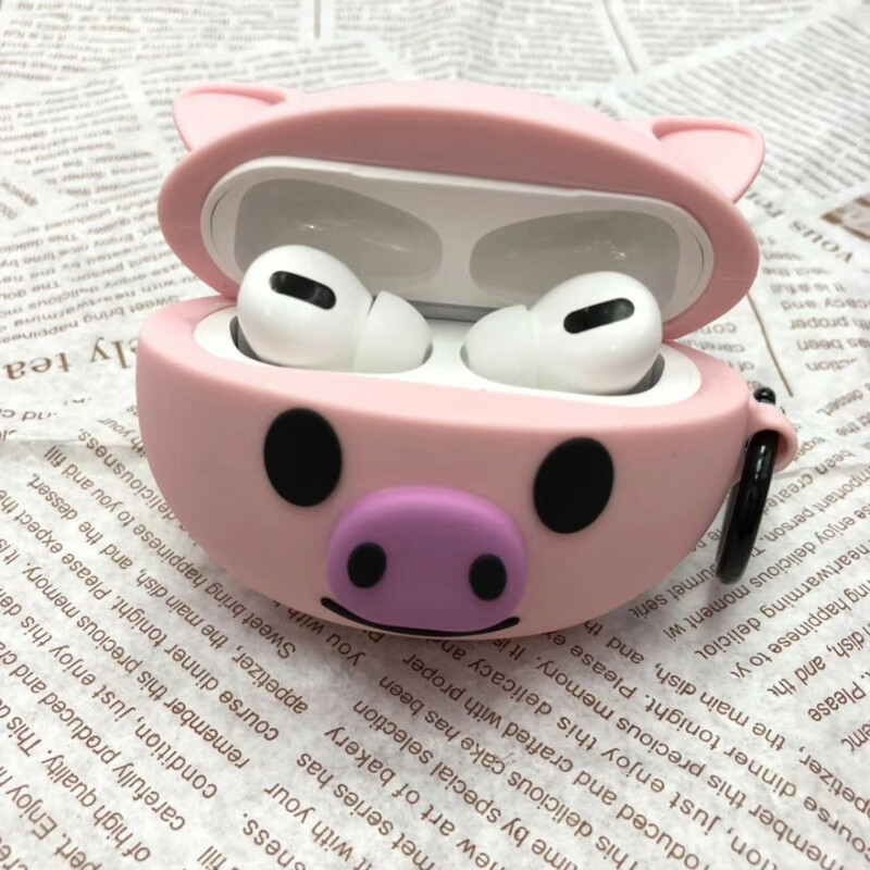 AirPods Pro Cartoon Series Case com Anel