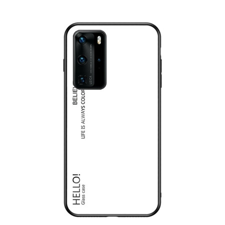 Huawei P40 Pro Capa Olá Vidro Temperado