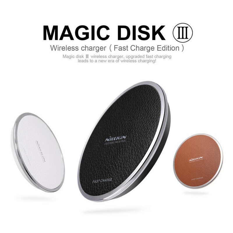 Carregador sem cordãos Nillkin Magic Disk III Carregador sem cordãos Nillkin Magic Disk III