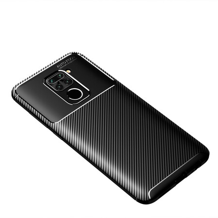 Xiaomi Redmi Note 9 Capa Flexível de Fibra de Carbono