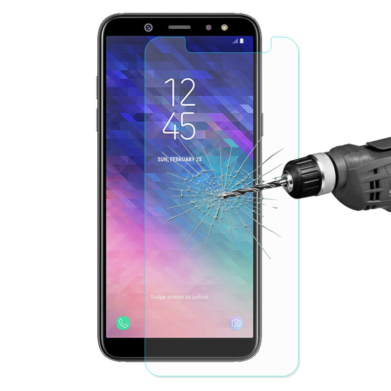 Samsung Galaxy A6 Plus PelÃcula pelÃcula pelÃcula protectoraaa de ecrã de vidro temperado ENKAY Samsung Galaxy A6 Plus PelÃcula pelÃcula pelÃcula protectoraaa de ecrã de vidro temperado ENKAY