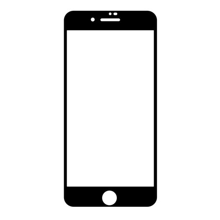 Protecção de vidro temperado Mofi para iPhone 8 Plus / 7 Plus / 6 Plus