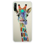 Huawei P40 Lite E Cover Girafa Colorful