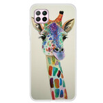 Capa colorida Huawei P40 Lite Girafa