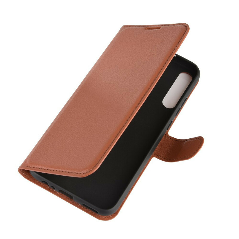 Case Huawei P40 Lite E Leatherette Classic Litchi