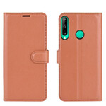 Case Huawei P40 Lite E Leatherette Classic Litchi