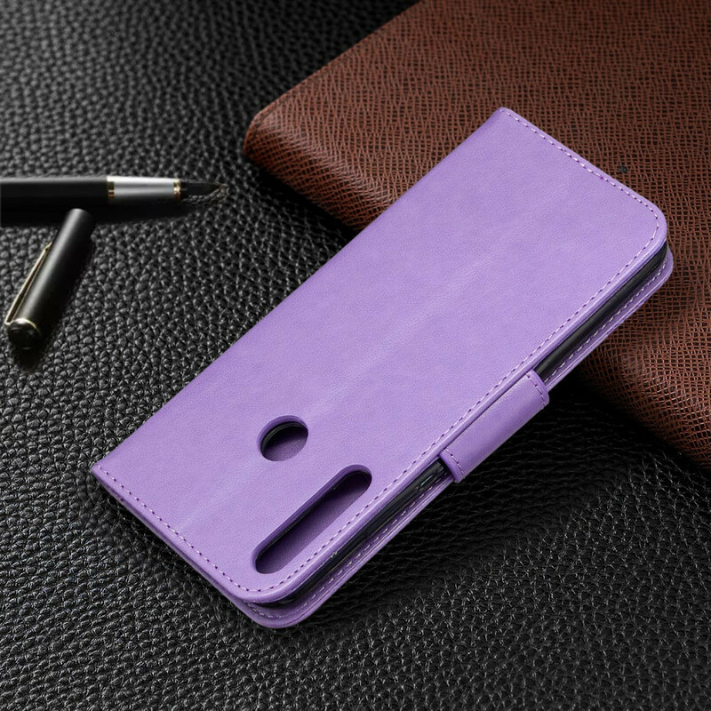 Huawei P40 Lite E Case Butterflies e Oblíquo Flap