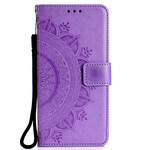 Capa Huawei P40 Lite E Mandala Sun Cover