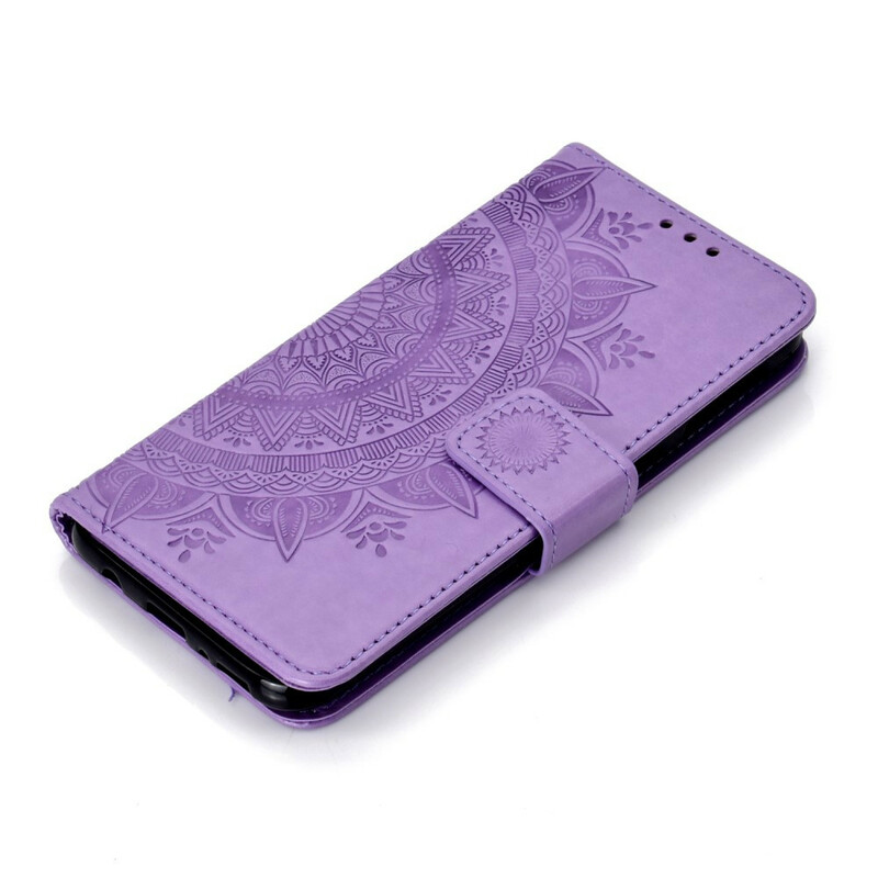 Capa Huawei P40 Lite E Mandala Sun Cover