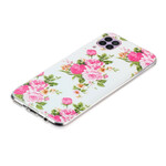 Huawei P40 Lite Capa Liberty Flowers Fluorescentes