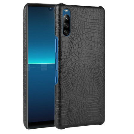 Capa de pele de crocodilo Sony Xperia L4