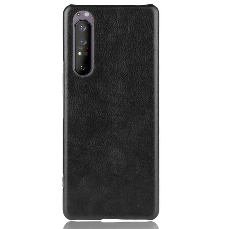 Efeito Lychee da capa de couro Sony Xperia 1 II