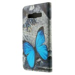 Samsung Galaxy A3 Capa Azul Butterfly