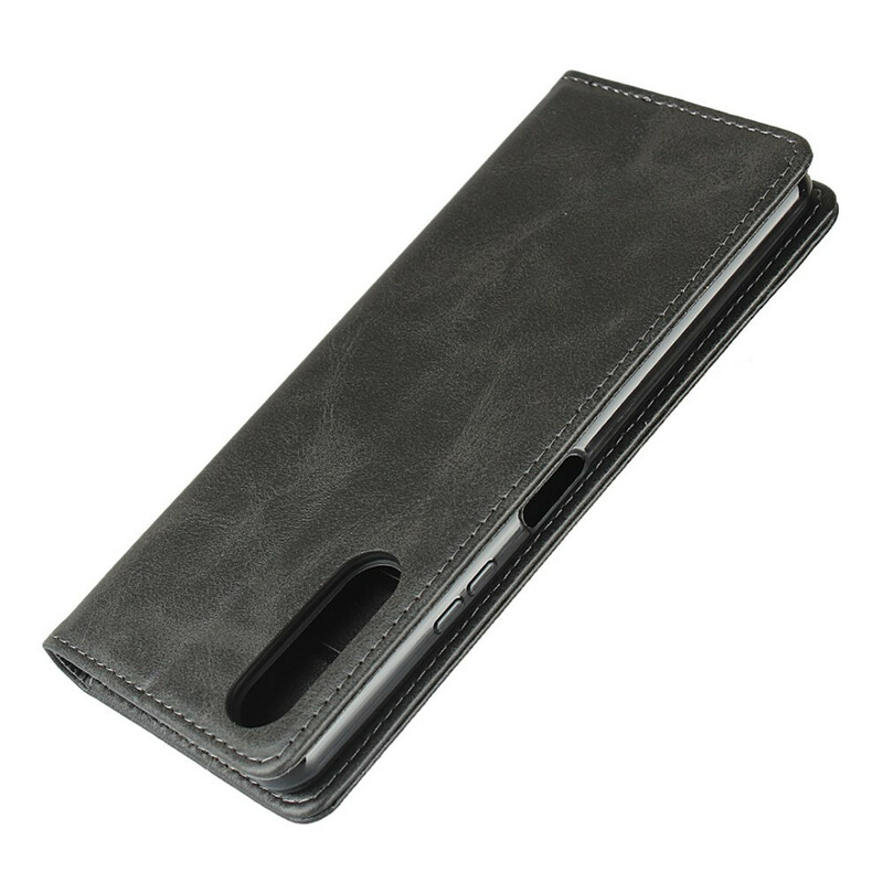 Capa Flip Cover Sony Xperia 10 II Split Leather Elegance